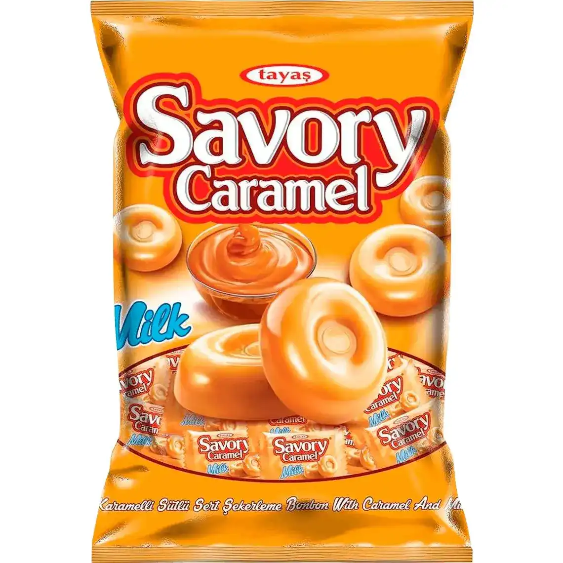 Карамель Tayas Savory Caramel молочна 90 г