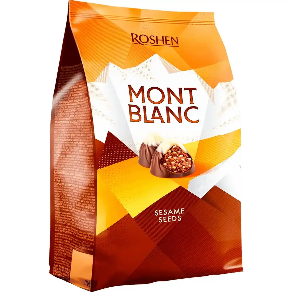 Цукерки Roshen Mont Blanc з сезамом 240 г