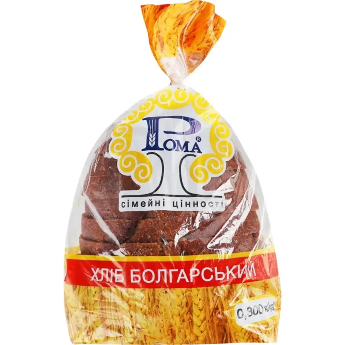 Хліб Рома Болгарський половинка в нарізці 300 г