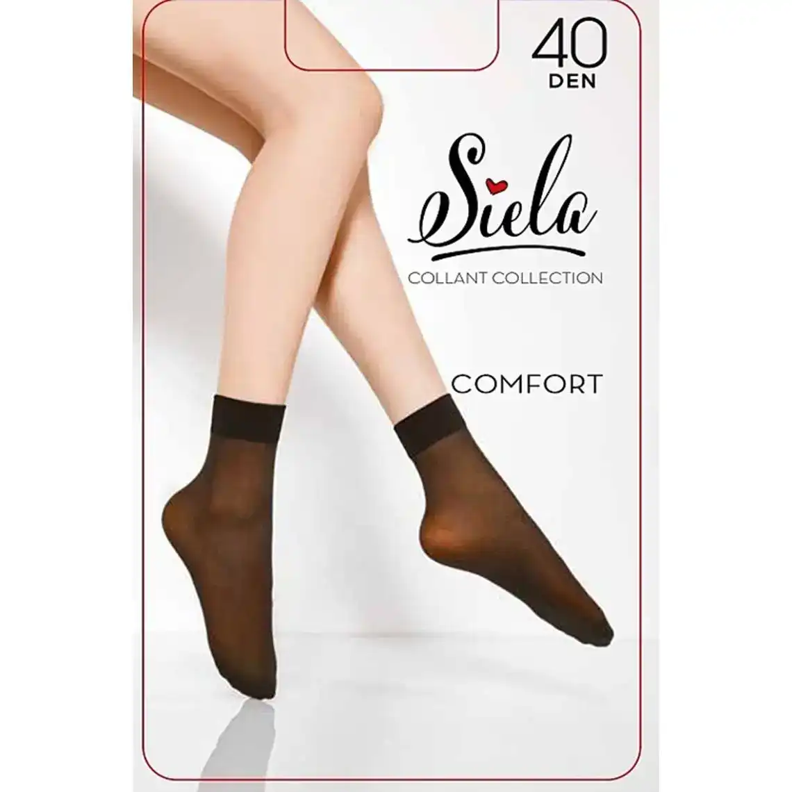 Шкарпетки Siela жіночі COMFORT 40 Den 23 р Nero