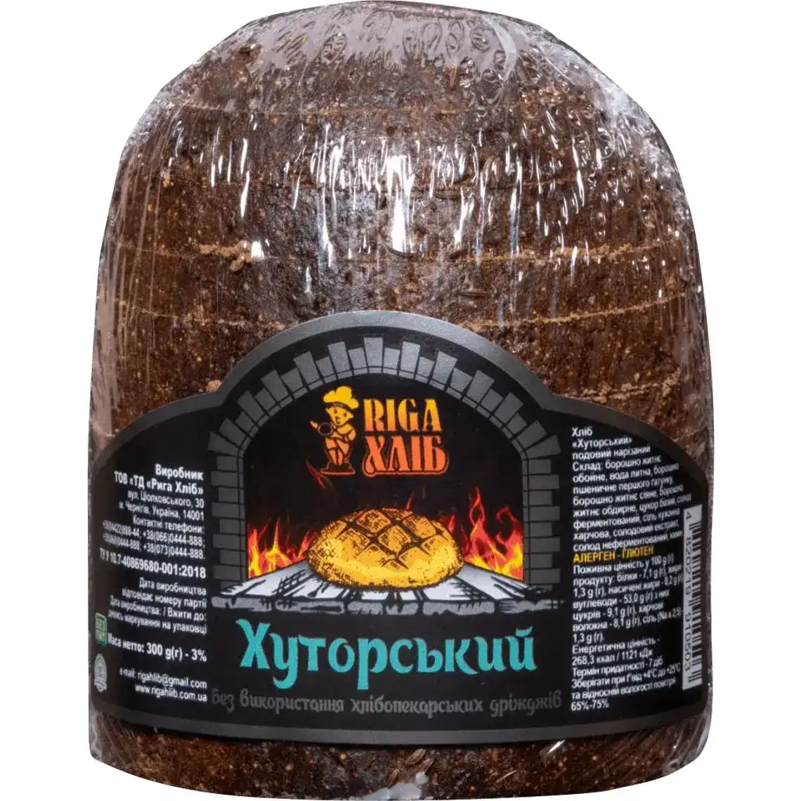Хліб Riga Хліб Хуторський 300г