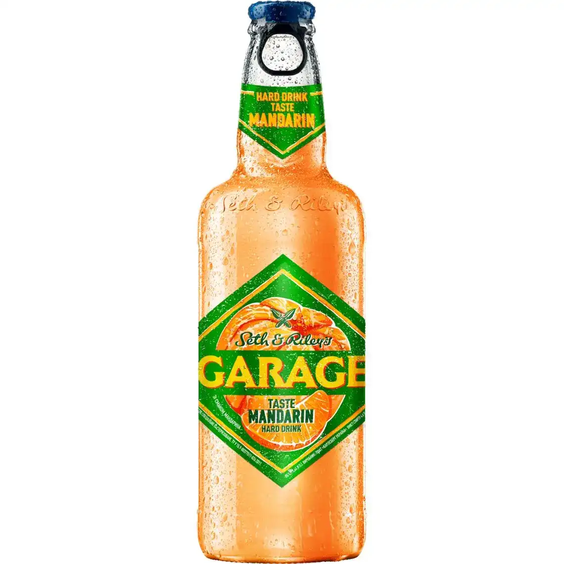 Пиво спеціальне Seth&Riley's Garage Mandarin пастеризоване 4.4% 0.44 л