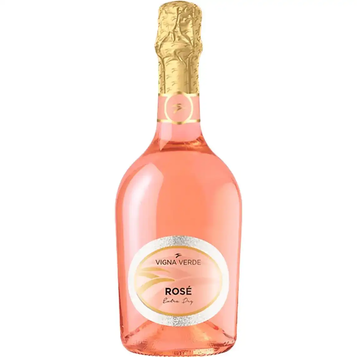 Вино ігристе Vigna Verde рожеве екстра сухе 11-12% 0,75л