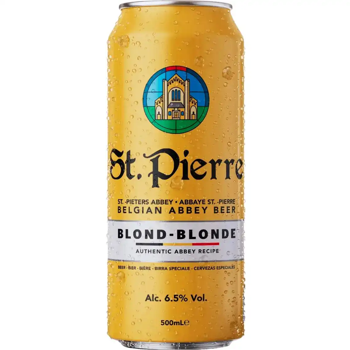 Фото 1 - Пиво St.Pierre Blond світле фільтроване пастеризоване 6.5% 0.5л