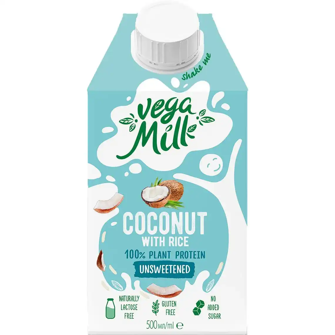 Напій Vega Milk рисово-кокосовий ультрапастеризований 500 г