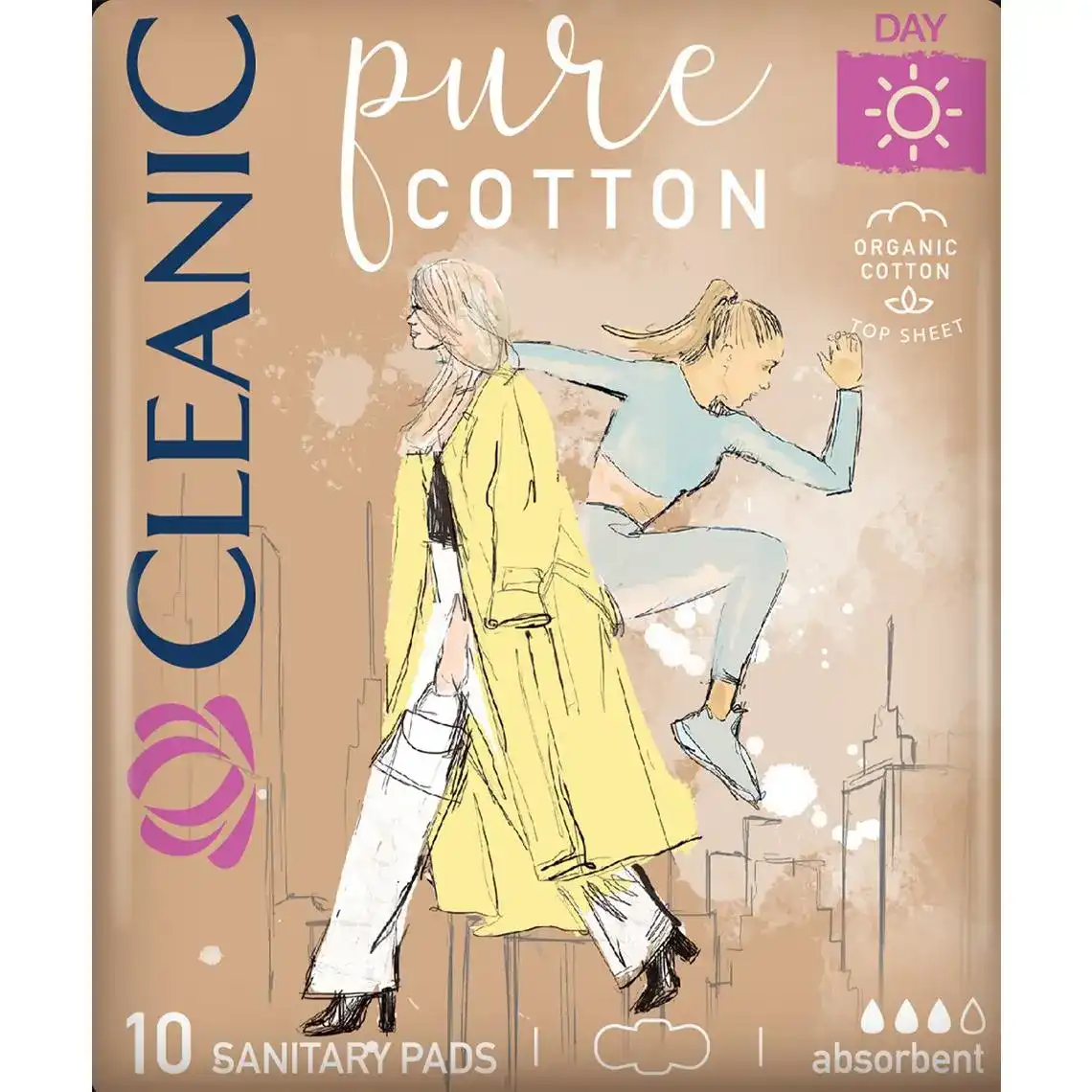 Фото 1 - Прокладки денні Cleanic Pure 10 шт