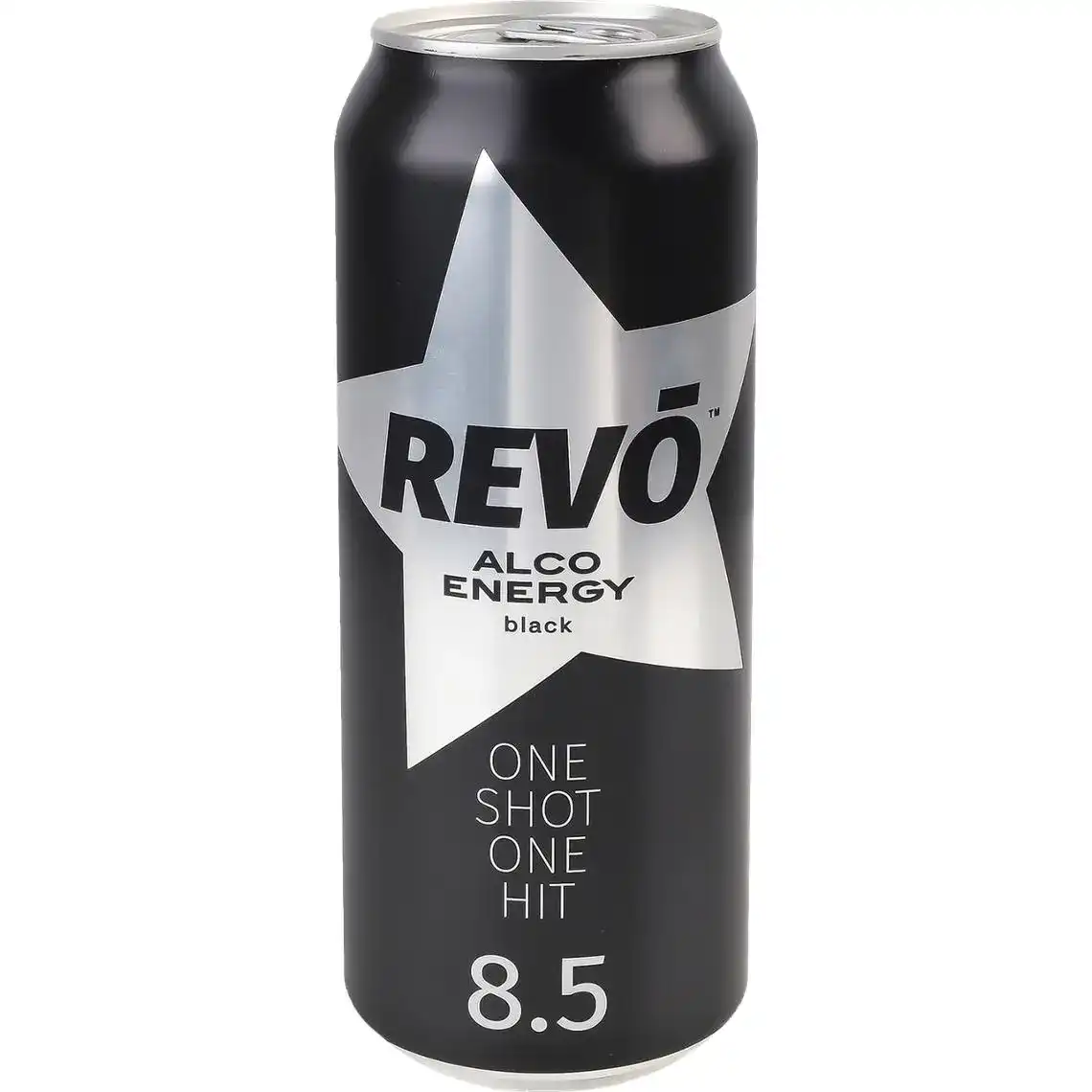 Фото 1 - Напій слабоалкогольний Revo Black енергетичний 8.5% 0,5 л