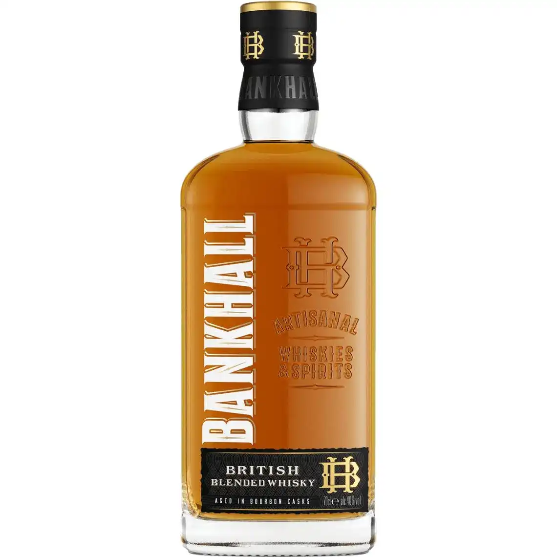 Фото 1 - Віскі Bankhall British Blended 40% 0.7 л