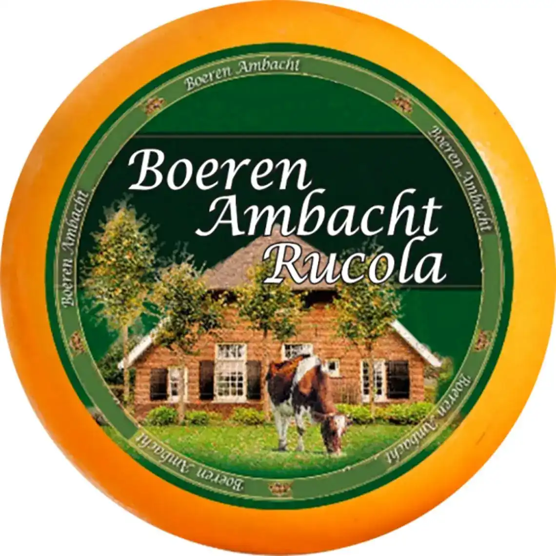 Фото 1 - Сир Boeren Ambacht Фермерський з рукколою 50% ваговий