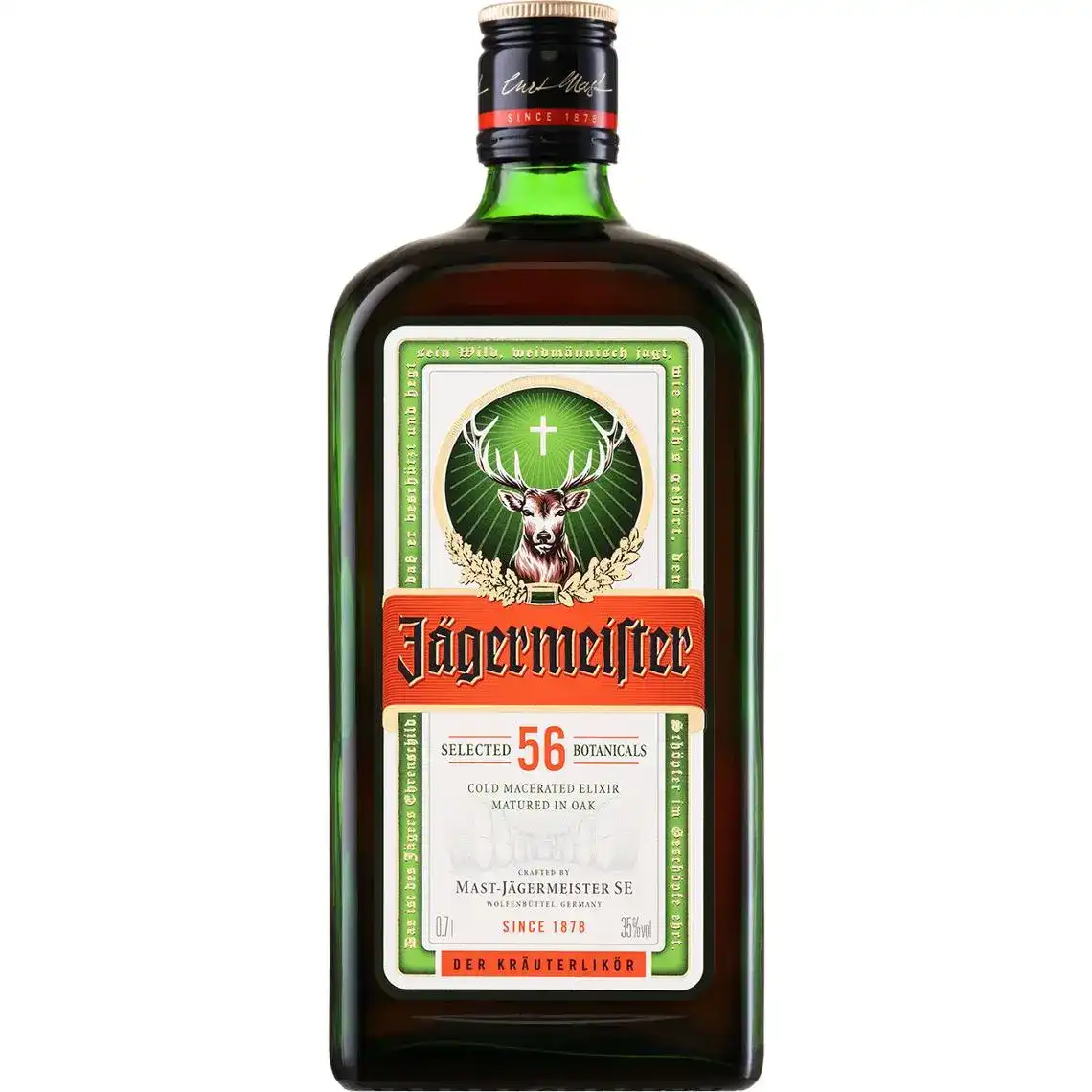 Лікер Jägermeister 35% 0.7 л