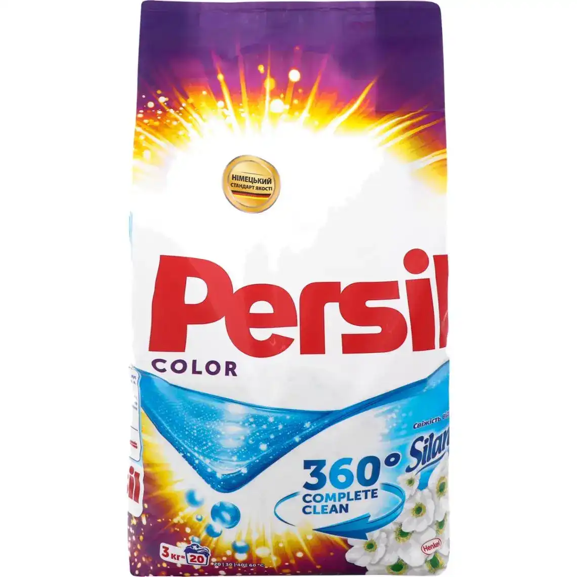 Пральний порошок Persil Automat Color свіжість Silan 3 кг