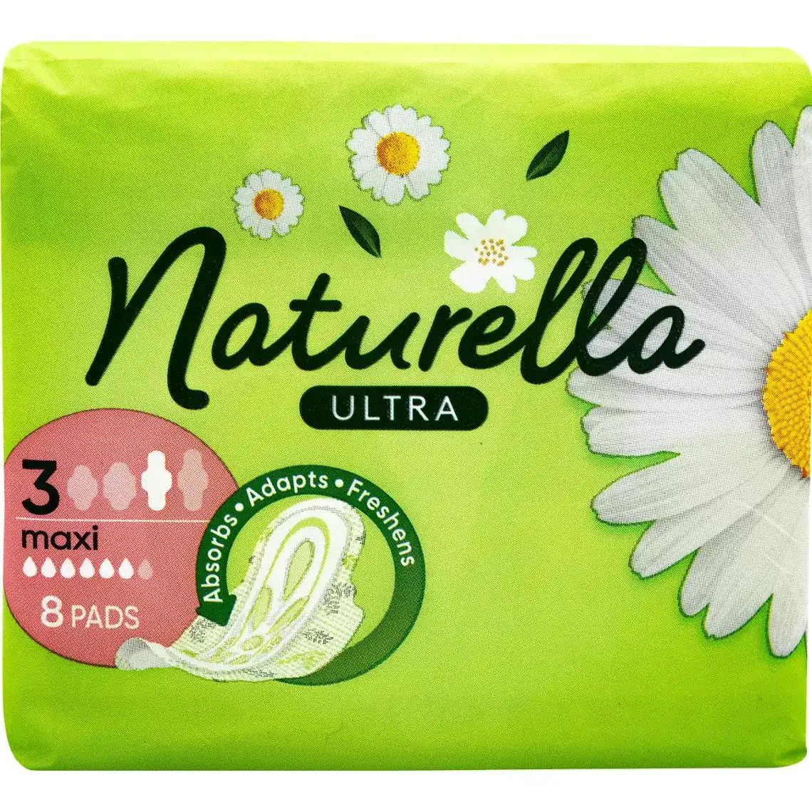 Прокладки гігієнічні Naturella Ultra Camomile Maxi 8 шт.