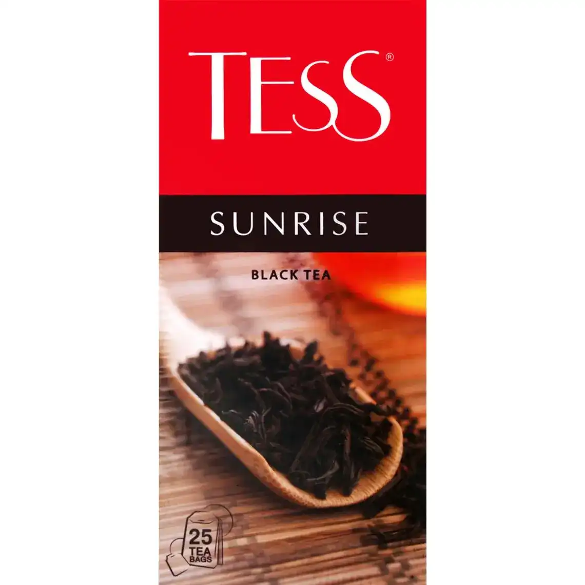 Чай TESS Sunrise чорний 25 пакетів по 1,8 г