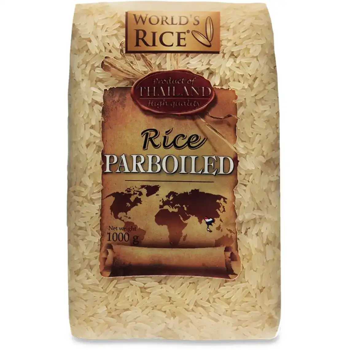 Фото 1 - Рис World's Rice Parboiled 1 кг