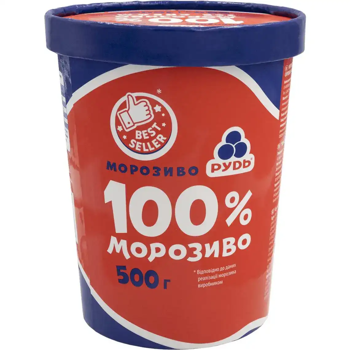 Мороженое Рудь 100% 500 г
