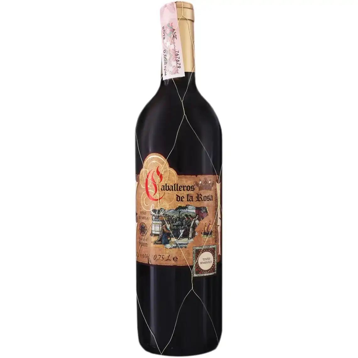 Вино Lozano Caballeros de la Rosa Tinto Semidulce червоне напівсолодке 0.75 л