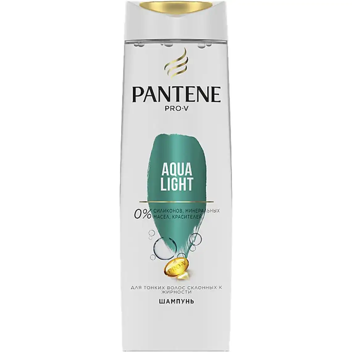 Шампунь Pantene Pro-V Aqua Light для тонкого волосся схильного до жирності 250 мл