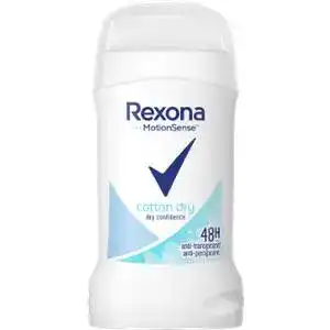 Дезодорант Rexona з екстрактом бавовни твердий 40 мл