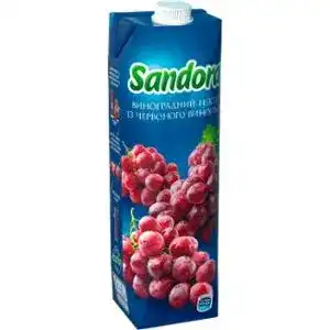 Нектар Sandora Червоний виноград 1 л