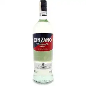 Вермут Cinzano Bianco напівсолодкий 15% 1 л