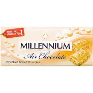 Шоколад Millennium Air белый пористый 85 г