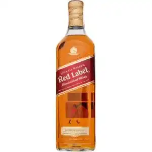 Виски Johnnie Walker Red Label купажированный 4 года выдержки 40% 0.7 л