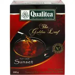 Чай Qualitea Sunset чорний крупнолистовий 100 г