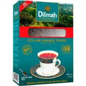Чай Dilmah чорний крупнолистовий 100 г