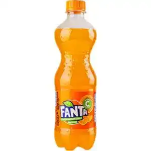 Напій Fanta Апельсин сильногазований соковмісний 0.5 л