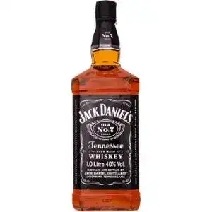 Віскі Jack Daniel's Old No.7 Теннессі 40% 1 л