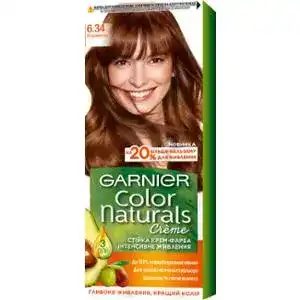 Крем-фарба для волосся Garnier Color Naturals 6.34 карамель