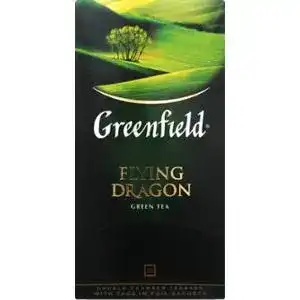Чай Greenfield Flying Dragon зелений 25 пакетів по 2 г