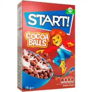 Сухий сніданок Start кульки з какао 75 г