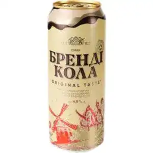 Слабоалкогольний напій Оболонь Бренді Кола 8% 0.5 л