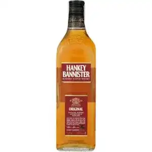 Виски Hankey Bannister Original купажированный 3 года выдержки 40% 0.5 л