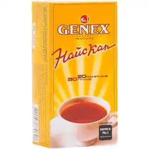 Чай Genex Найс кап чорний 20 пакетів по 1,5 г