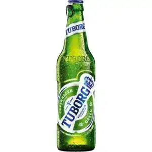 Пиво Tuborg Green світле фільтроване 4.6% 0.5 л