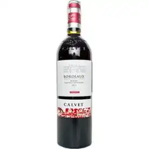 Вино Calvet Merlot Cabernet Sauvignon Bordeaux червоне сухе 0.75 л