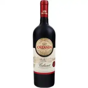 Вино Oreanda Cabernet красное сухое 0.75 л