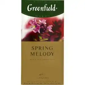 Чай Greenfield Spring Melody чорний 25 пакетів по 1,5 г