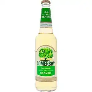 Сидр Somersby Яблоко 4.7% 0.5 л