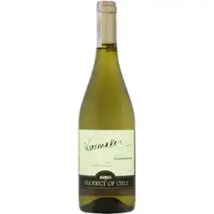 Вино Winemaker Chardonnay біле сухе 0.75