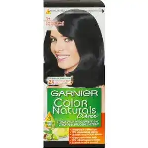 Фарба для волосся Garnier Color Naturals 1+ Ультрачорний