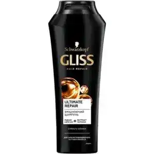 Шампунь GLISS Ultimate Repair для сильно пошкоджених і сухого волосся 250 мл