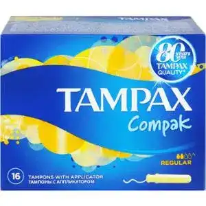 Тампони Tampax Compak Regular 16 шт.