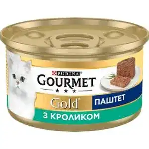 Паштет для котов Gourmet Gold с кроликом 85 г