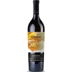 Вино Коблево Select Шардоне біле сухе 0.75 л