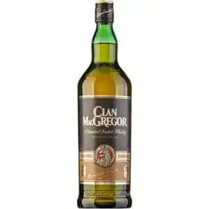 Віскі Clan MacGregor купажований 3 роки витримки 40% 0.5 л