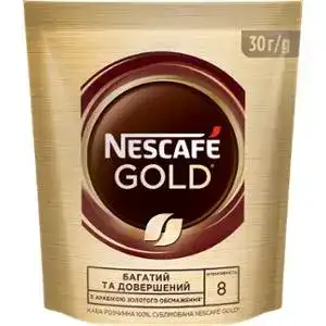 Кава розчинна сублімована Nescafe Gold 30 г
