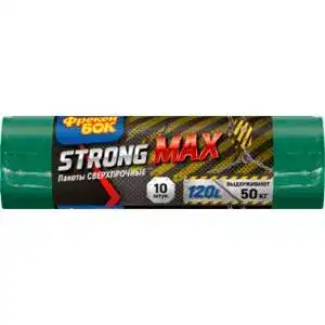 Пакети для сміття Фрекен Бок Strong Max 120 л 10 шт